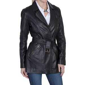 Scully Waist Lenght Leather Jacket
